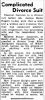 Newspaper Mention - Allan Alexander Cameron & Mildred Fanny Hayden